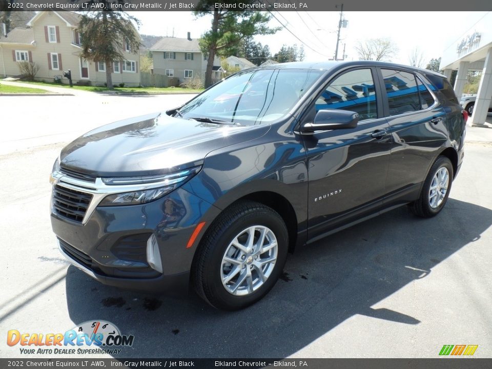 2022 Chevrolet Equinox LT AWD Iron Gray Metallic / Jet Black Photo #1