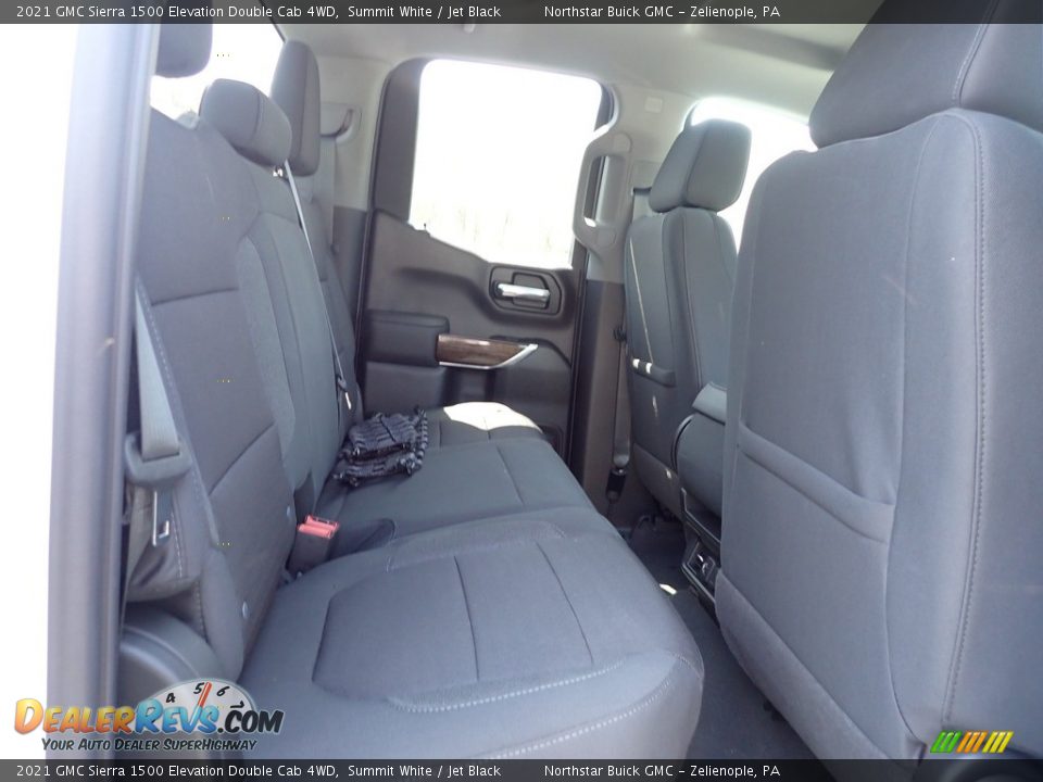2021 GMC Sierra 1500 Elevation Double Cab 4WD Summit White / Jet Black Photo #16