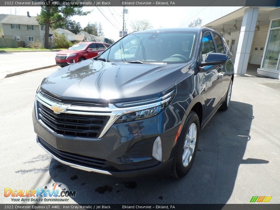 2022 Chevrolet Equinox LT AWD Iron Gray Metallic / Jet Black Photo #2