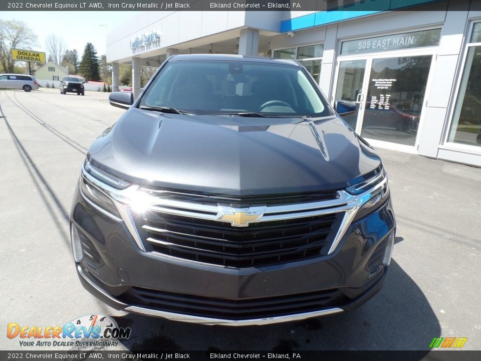 2022 Chevrolet Equinox LT AWD Iron Gray Metallic / Jet Black Photo #3