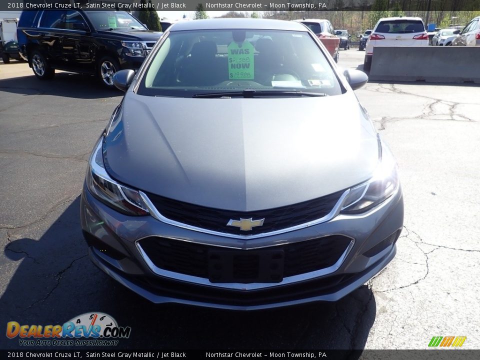 2018 Chevrolet Cruze LT Satin Steel Gray Metallic / Jet Black Photo #13