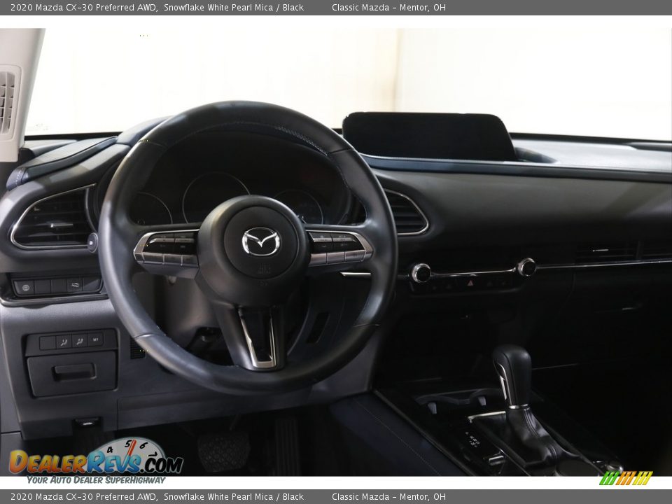 2020 Mazda CX-30 Preferred AWD Snowflake White Pearl Mica / Black Photo #6