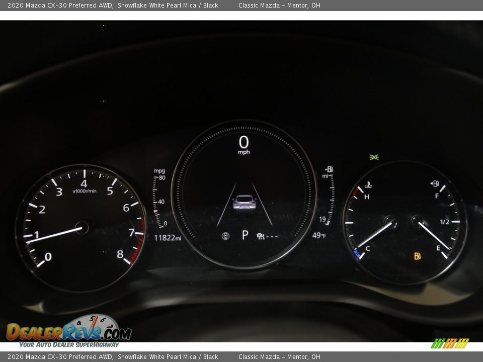 2020 Mazda CX-30 Preferred AWD Snowflake White Pearl Mica / Black Photo #8