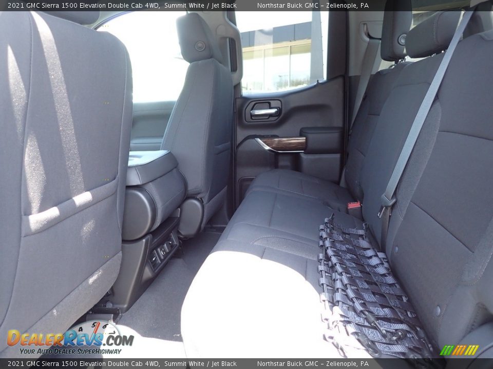 2021 GMC Sierra 1500 Elevation Double Cab 4WD Summit White / Jet Black Photo #18