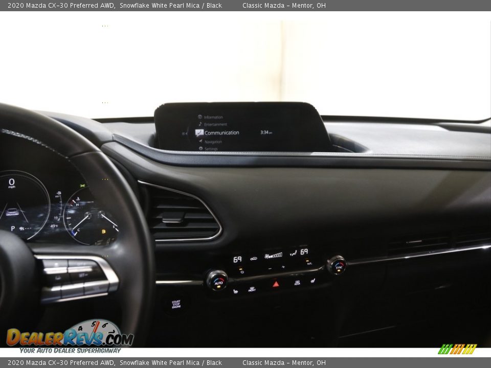 2020 Mazda CX-30 Preferred AWD Snowflake White Pearl Mica / Black Photo #9