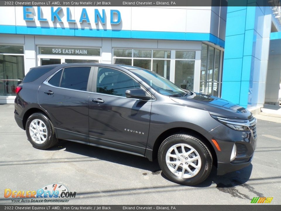 2022 Chevrolet Equinox LT AWD Iron Gray Metallic / Jet Black Photo #5