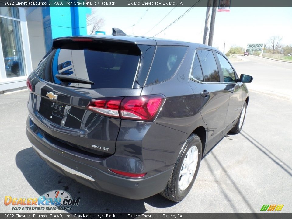 2022 Chevrolet Equinox LT AWD Iron Gray Metallic / Jet Black Photo #7