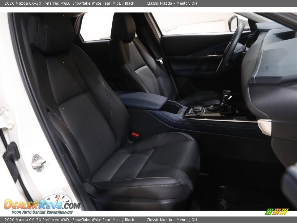 2020 Mazda CX-30 Preferred AWD Snowflake White Pearl Mica / Black Photo #14