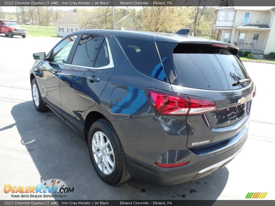 2022 Chevrolet Equinox LT AWD Iron Gray Metallic / Jet Black Photo #9