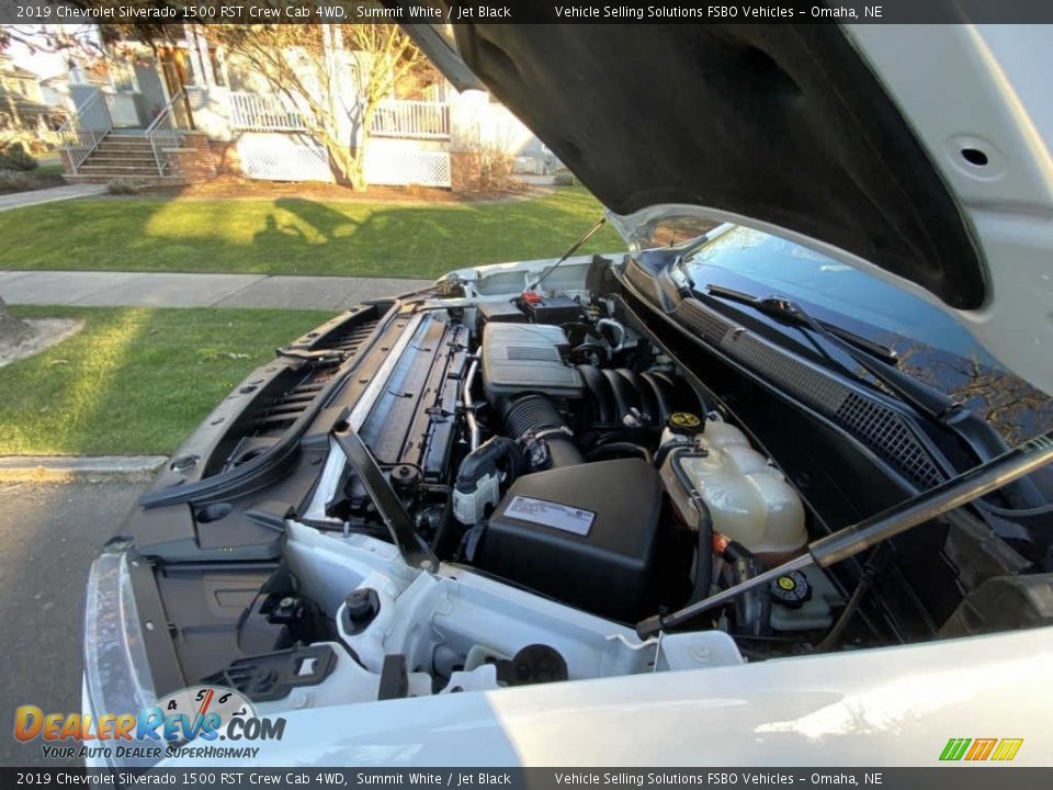 2019 Chevrolet Silverado 1500 RST Crew Cab 4WD Summit White / Jet Black Photo #19