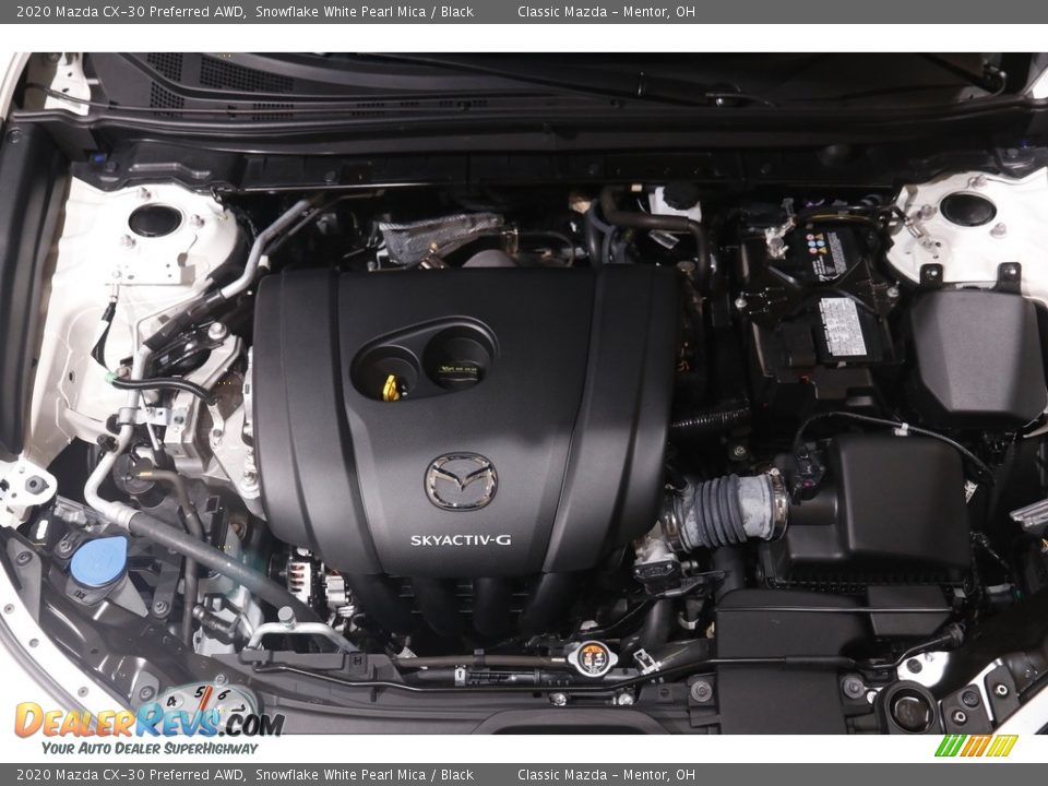2020 Mazda CX-30 Preferred AWD Snowflake White Pearl Mica / Black Photo #18