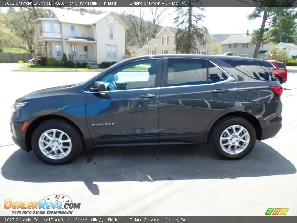 2022 Chevrolet Equinox LT AWD Iron Gray Metallic / Jet Black Photo #10