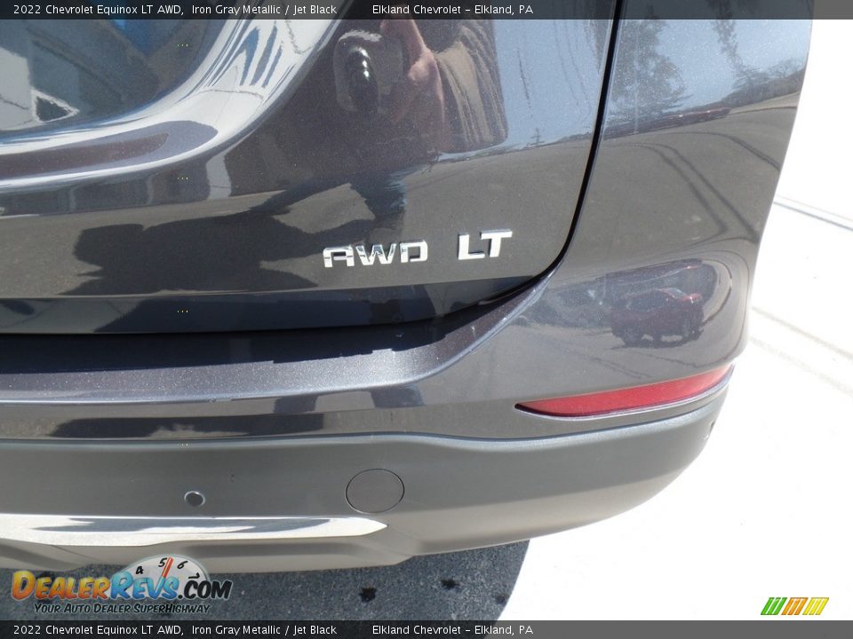 2022 Chevrolet Equinox LT AWD Iron Gray Metallic / Jet Black Photo #13