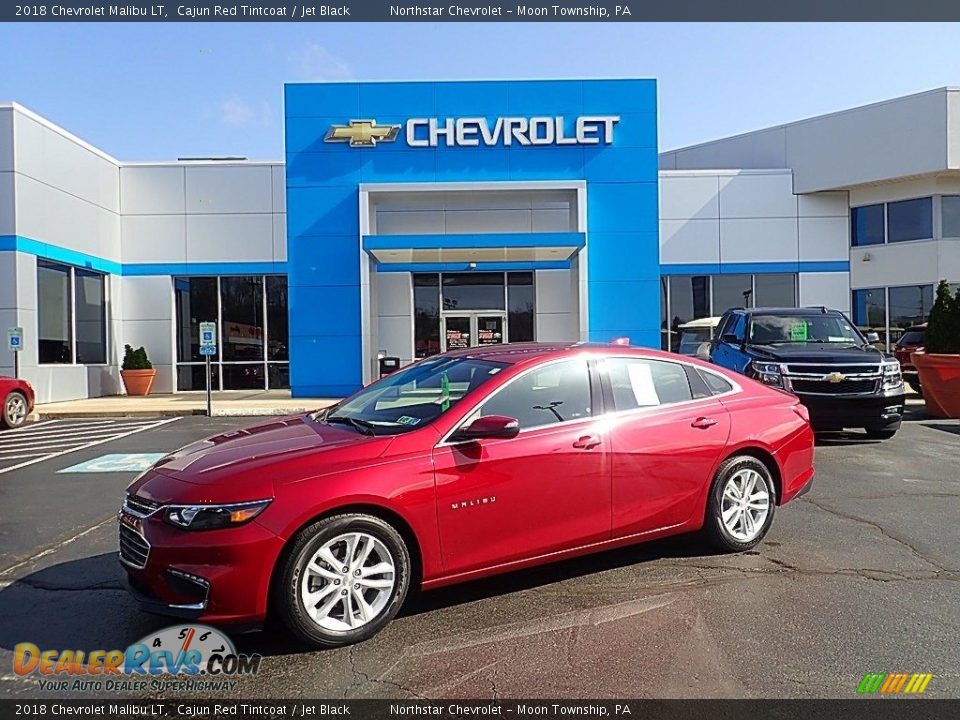 2018 Chevrolet Malibu LT Cajun Red Tintcoat / Jet Black Photo #1