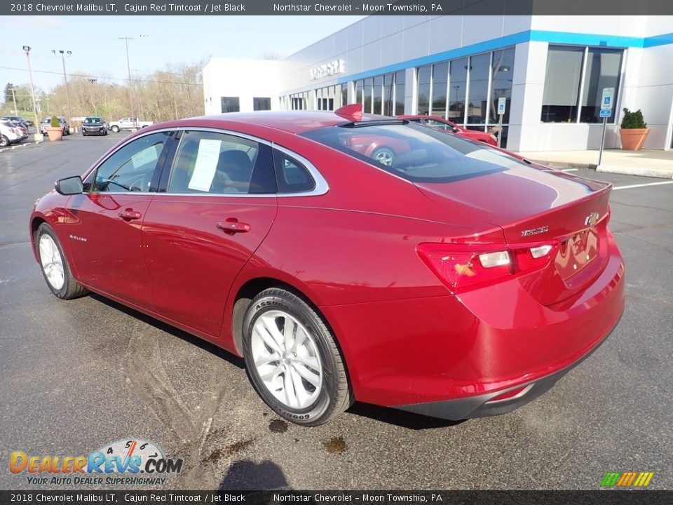 2018 Chevrolet Malibu LT Cajun Red Tintcoat / Jet Black Photo #4