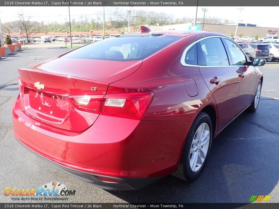 2018 Chevrolet Malibu LT Cajun Red Tintcoat / Jet Black Photo #8