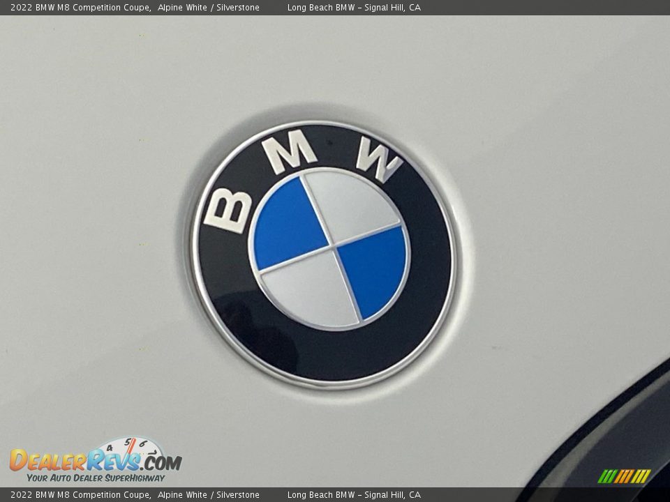 2022 BMW M8 Competition Coupe Alpine White / Silverstone Photo #5