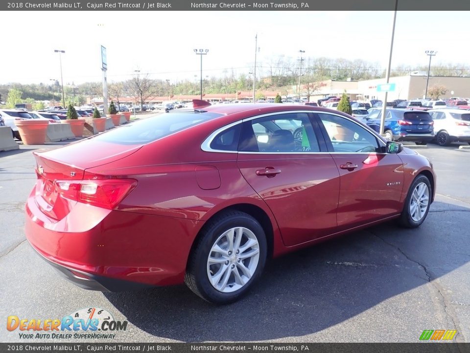 2018 Chevrolet Malibu LT Cajun Red Tintcoat / Jet Black Photo #9