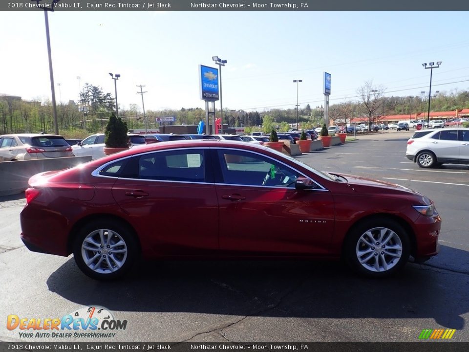 2018 Chevrolet Malibu LT Cajun Red Tintcoat / Jet Black Photo #10