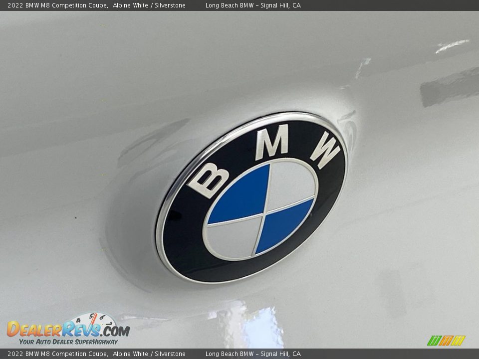 2022 BMW M8 Competition Coupe Alpine White / Silverstone Photo #7