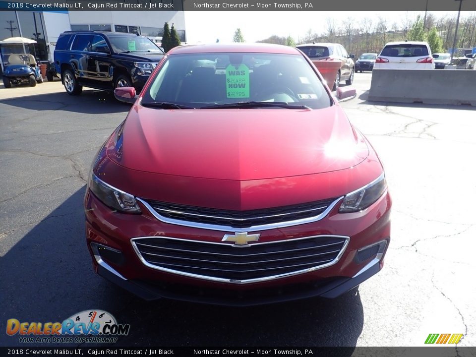 2018 Chevrolet Malibu LT Cajun Red Tintcoat / Jet Black Photo #12