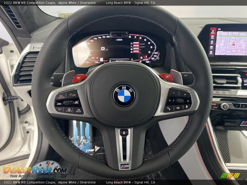 2022 BMW M8 Competition Coupe Steering Wheel Photo #14