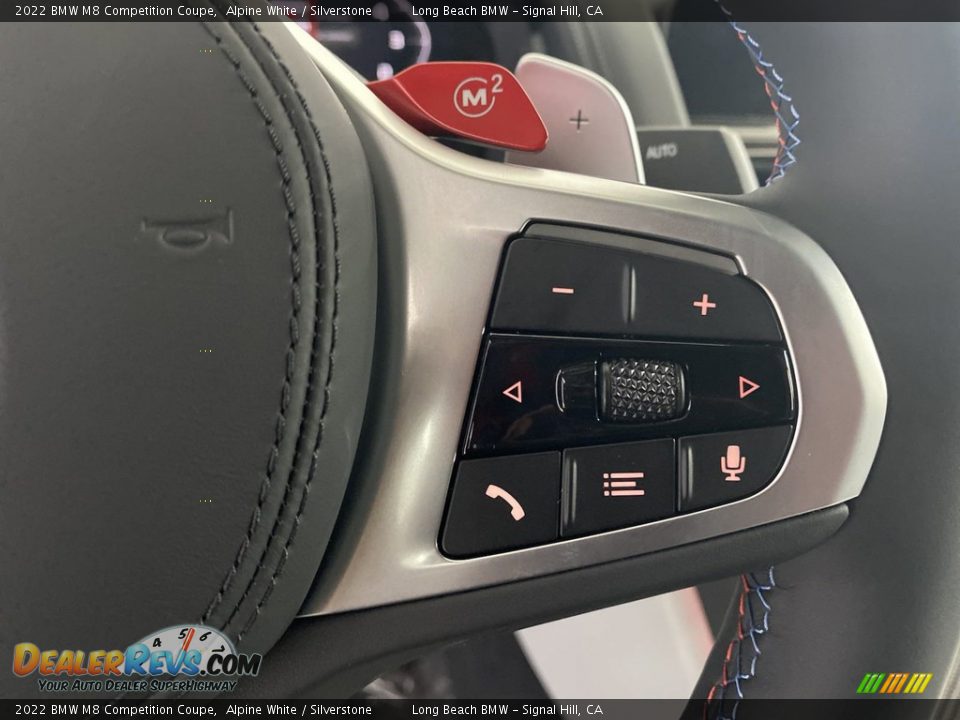 2022 BMW M8 Competition Coupe Steering Wheel Photo #16