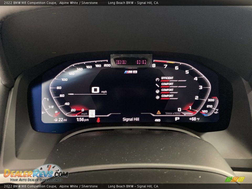 2022 BMW M8 Competition Coupe Gauges Photo #17