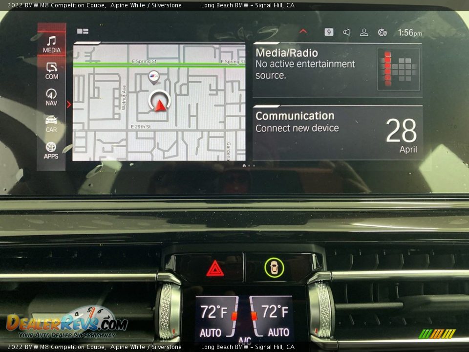 Controls of 2022 BMW M8 Competition Coupe Photo #18