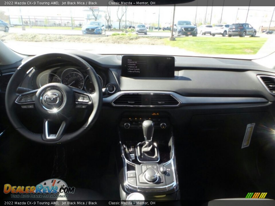 2022 Mazda CX-9 Touring AWD Jet Black Mica / Black Photo #3