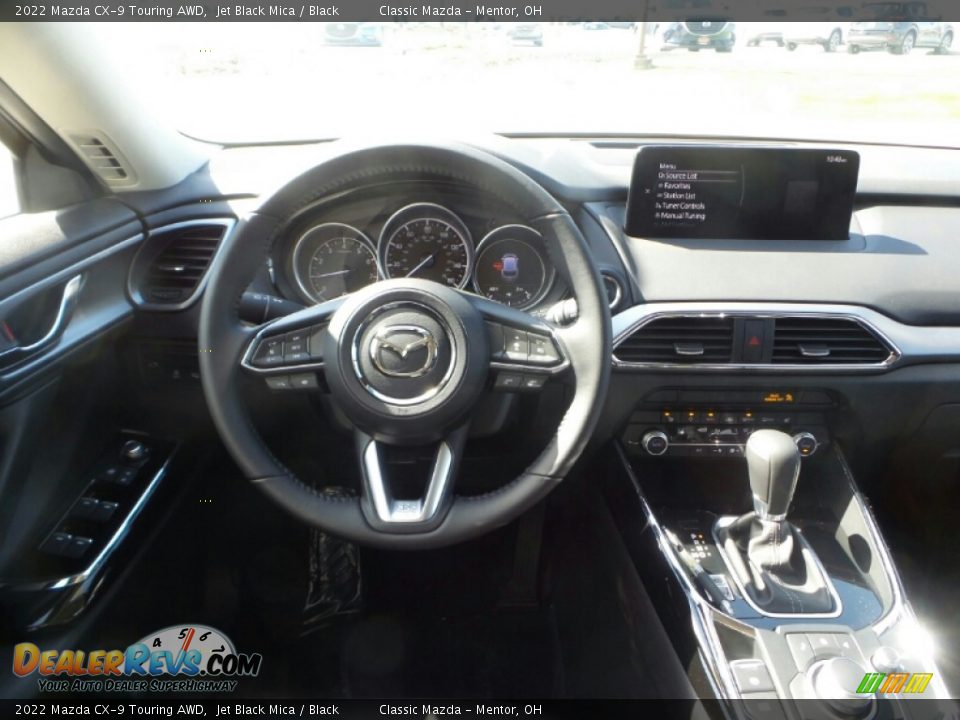 2022 Mazda CX-9 Touring AWD Jet Black Mica / Black Photo #4