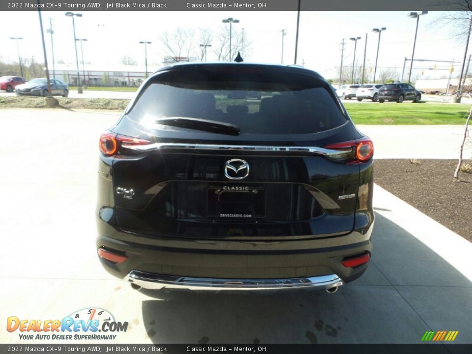 2022 Mazda CX-9 Touring AWD Jet Black Mica / Black Photo #5