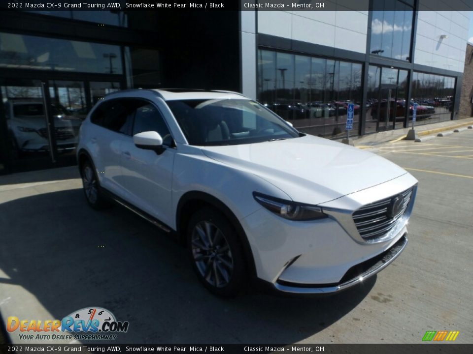 2022 Mazda CX-9 Grand Touring AWD Snowflake White Pearl Mica / Black Photo #1