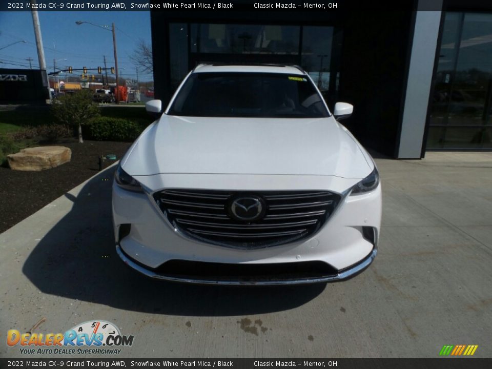 2022 Mazda CX-9 Grand Touring AWD Snowflake White Pearl Mica / Black Photo #2
