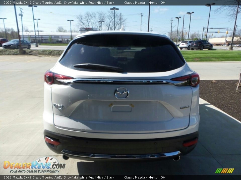 2022 Mazda CX-9 Grand Touring AWD Snowflake White Pearl Mica / Black Photo #5