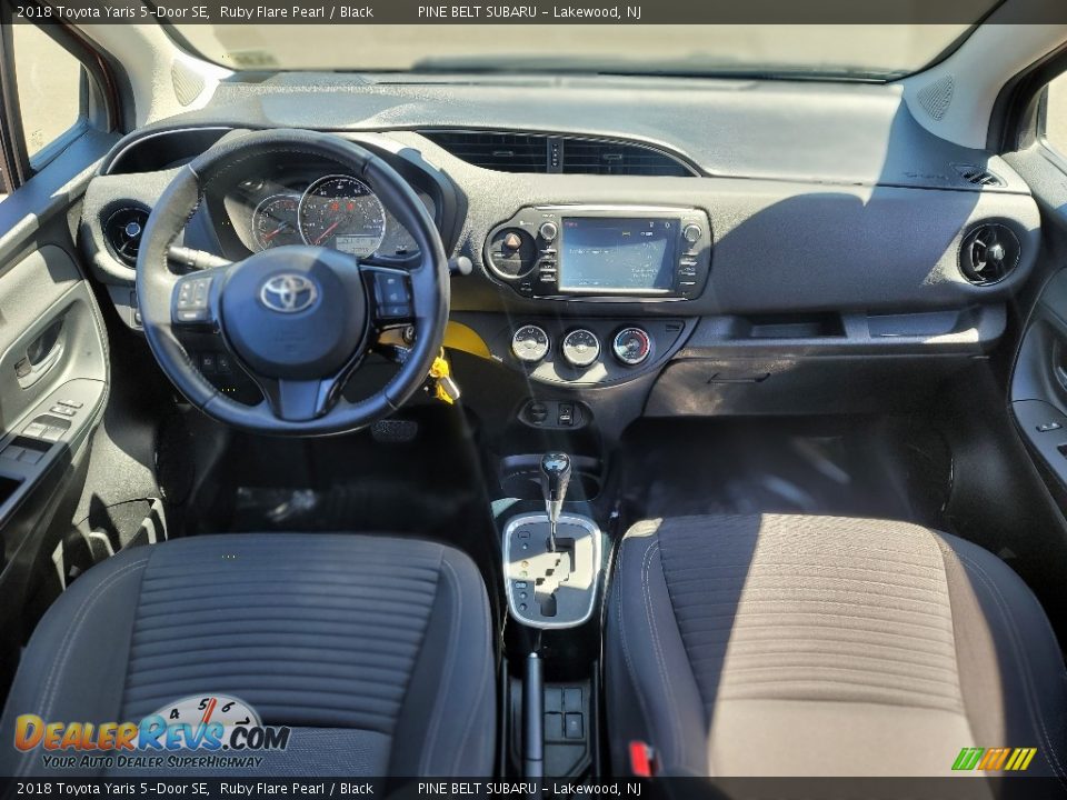 2018 Toyota Yaris 5-Door SE Ruby Flare Pearl / Black Photo #6