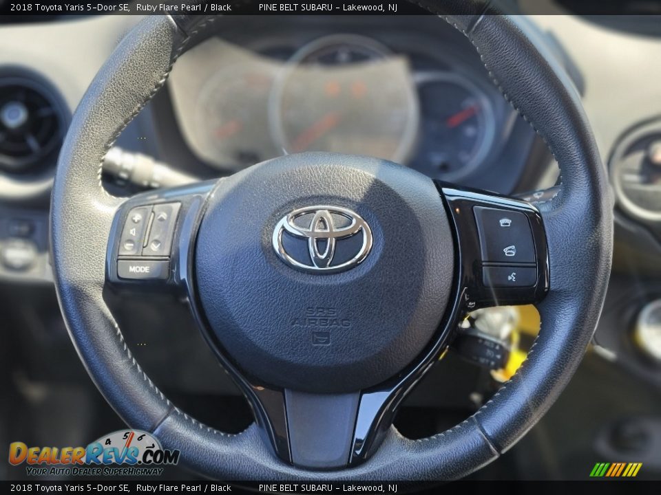 2018 Toyota Yaris 5-Door SE Steering Wheel Photo #9