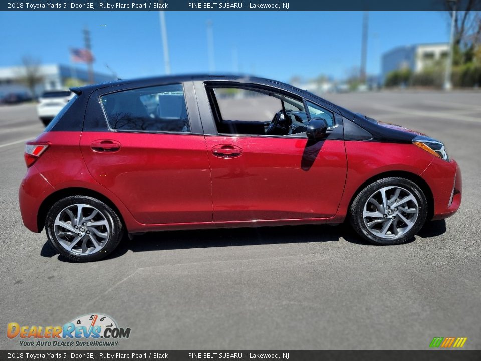 Ruby Flare Pearl 2018 Toyota Yaris 5-Door SE Photo #19