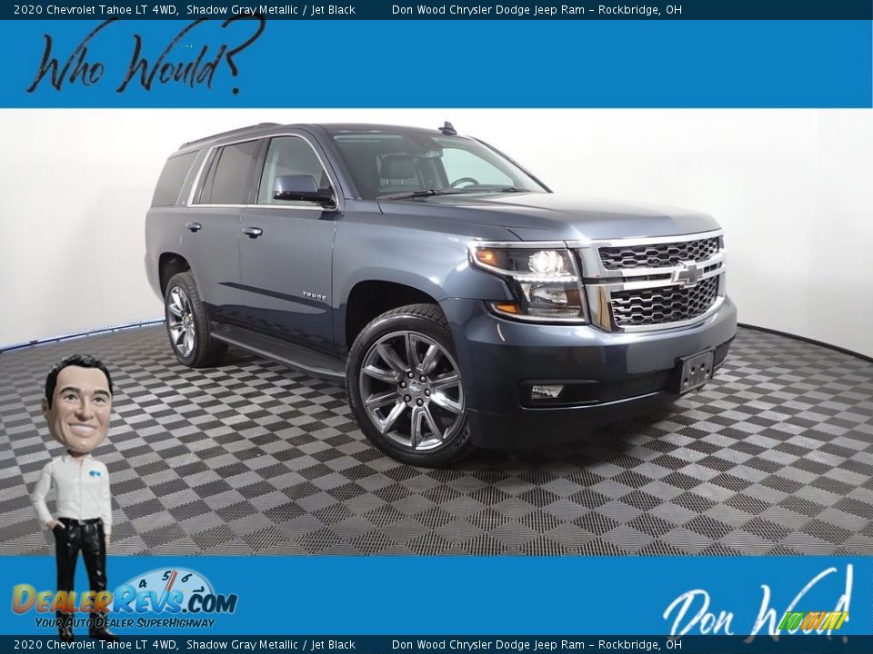2020 Chevrolet Tahoe LT 4WD Shadow Gray Metallic / Jet Black Photo #1