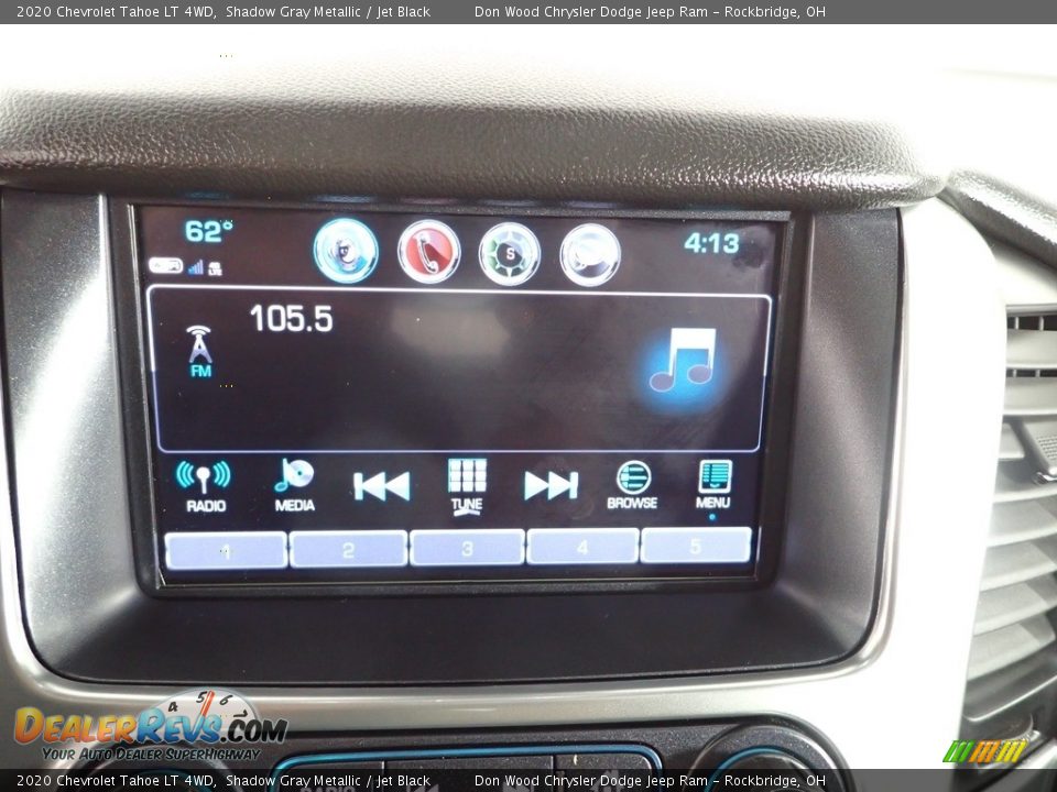 2020 Chevrolet Tahoe LT 4WD Shadow Gray Metallic / Jet Black Photo #3