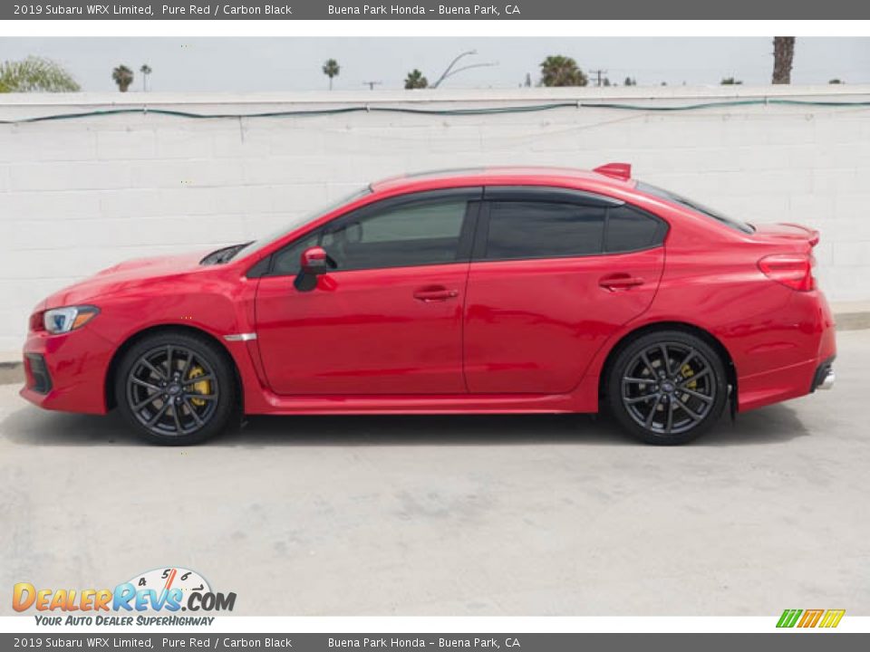 Pure Red 2019 Subaru WRX Limited Photo #8