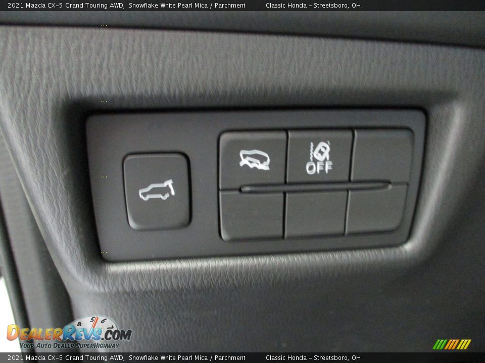 2021 Mazda CX-5 Grand Touring AWD Snowflake White Pearl Mica / Parchment Photo #29