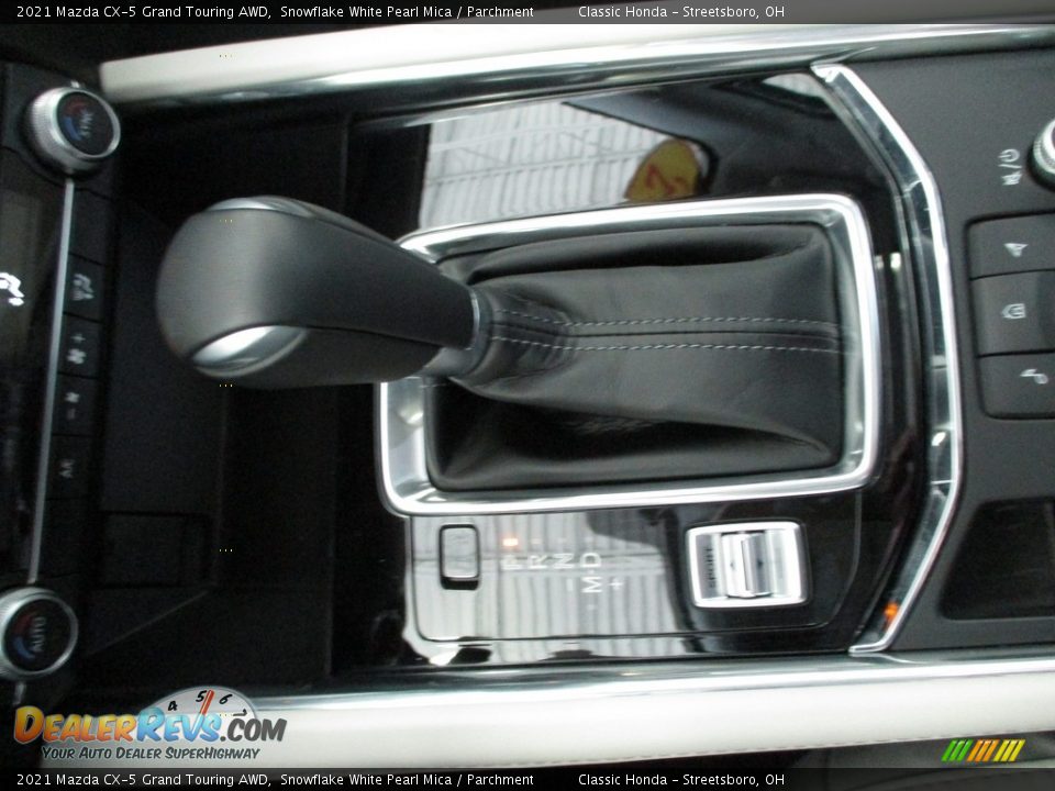 2021 Mazda CX-5 Grand Touring AWD Snowflake White Pearl Mica / Parchment Photo #35