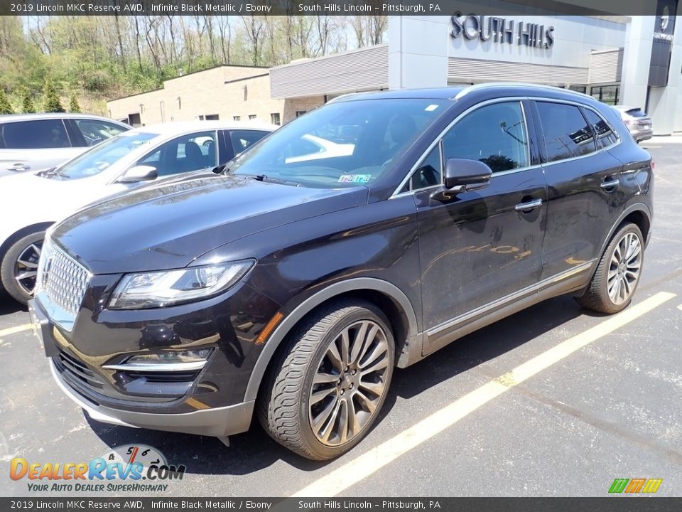 2019 Lincoln MKC Reserve AWD Infinite Black Metallic / Ebony Photo #1