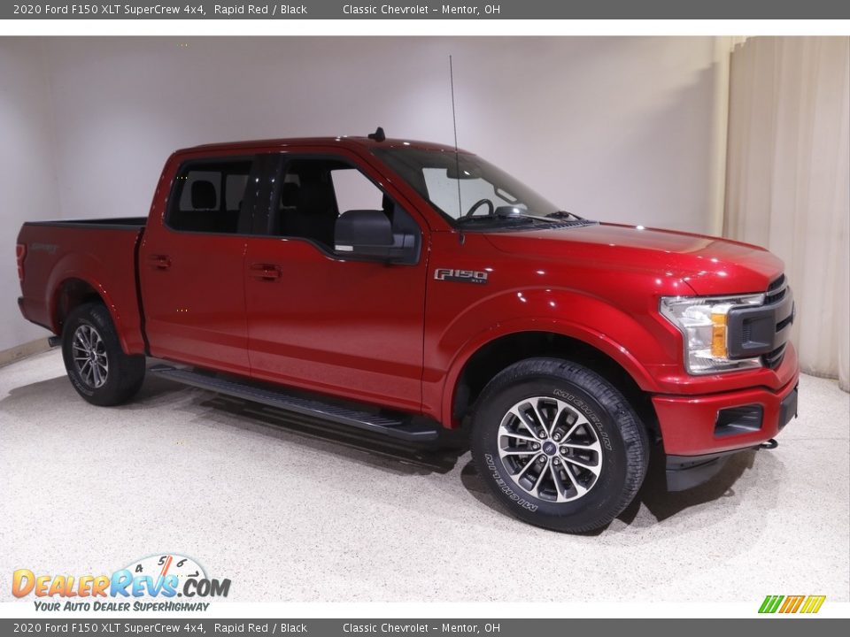 2020 Ford F150 XLT SuperCrew 4x4 Rapid Red / Black Photo #1