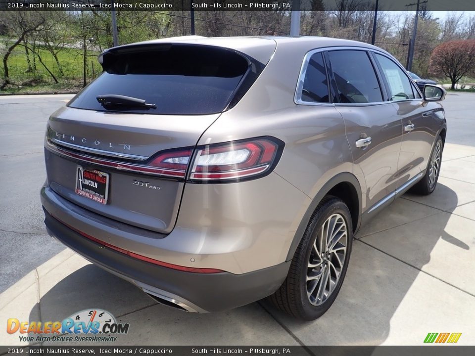 2019 Lincoln Nautilus Reserve Iced Mocha / Cappuccino Photo #6