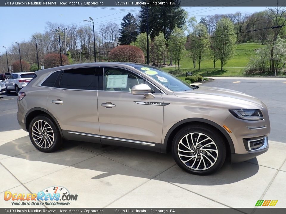 2019 Lincoln Nautilus Reserve Iced Mocha / Cappuccino Photo #7