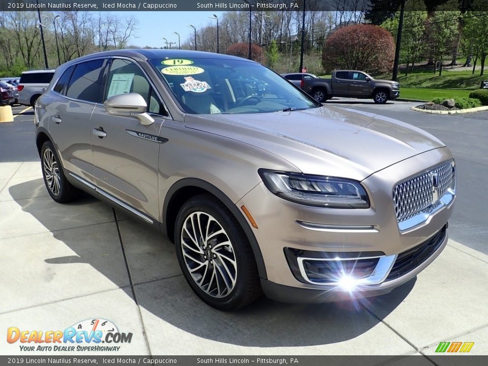 2019 Lincoln Nautilus Reserve Iced Mocha / Cappuccino Photo #8