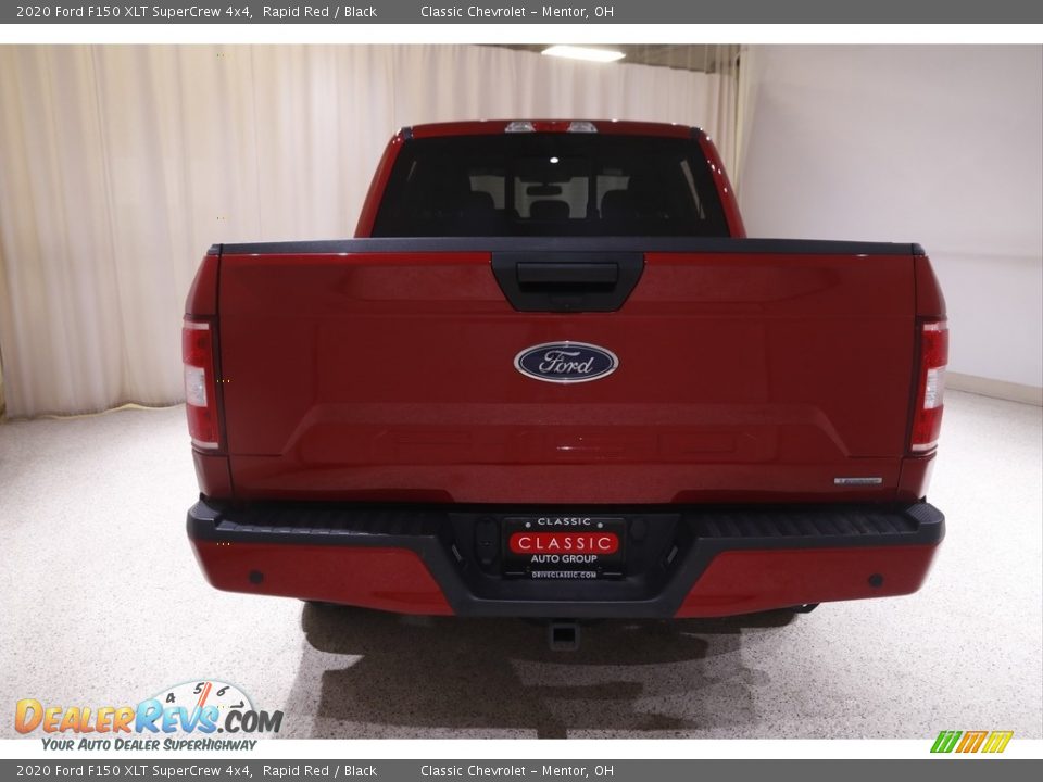 2020 Ford F150 XLT SuperCrew 4x4 Rapid Red / Black Photo #21