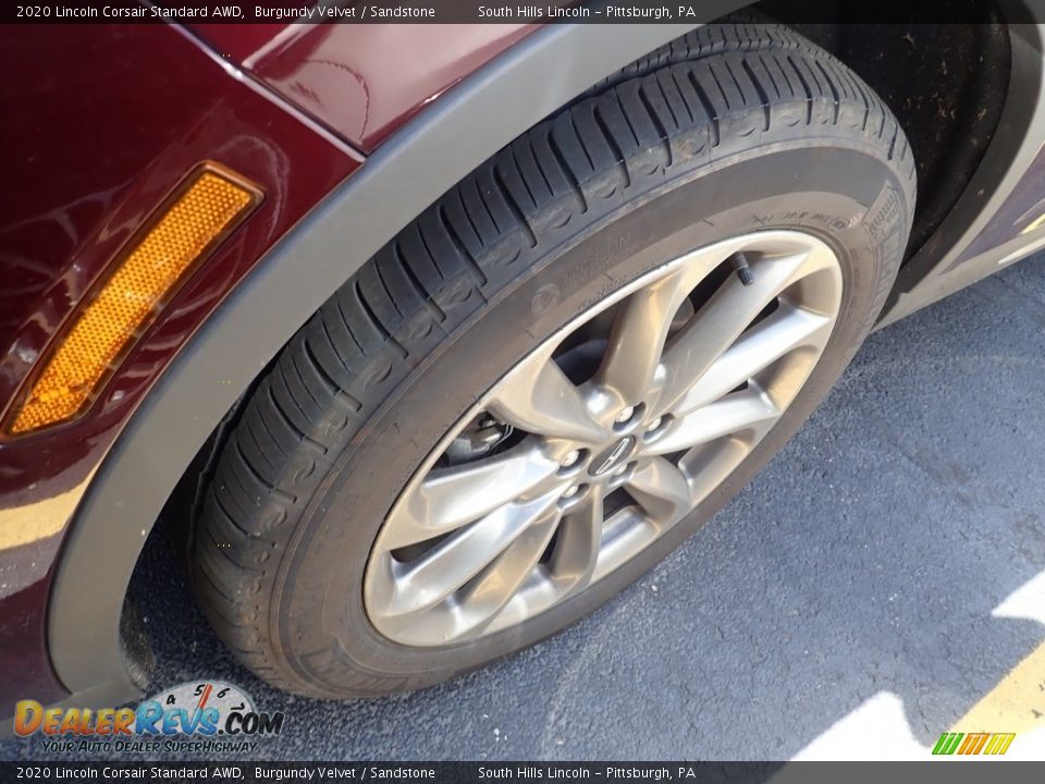 2020 Lincoln Corsair Standard AWD Burgundy Velvet / Sandstone Photo #2